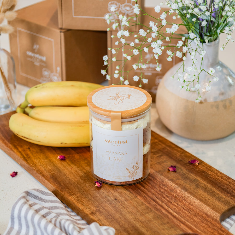 Banana Cake Jar