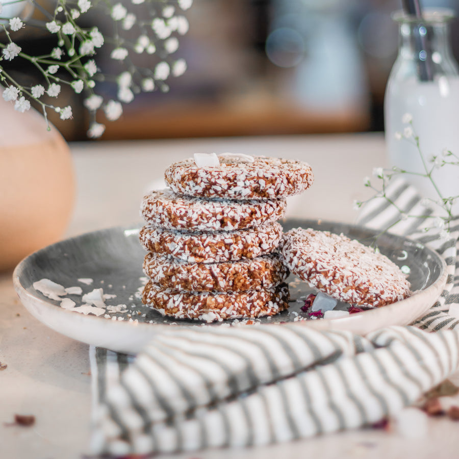 Raw Coconut Cookie Jar