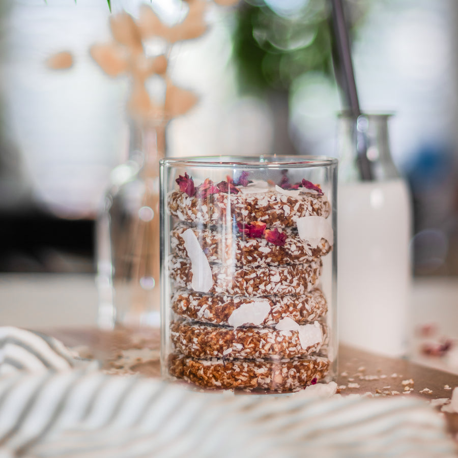 Raw Coconut Cookie Jar